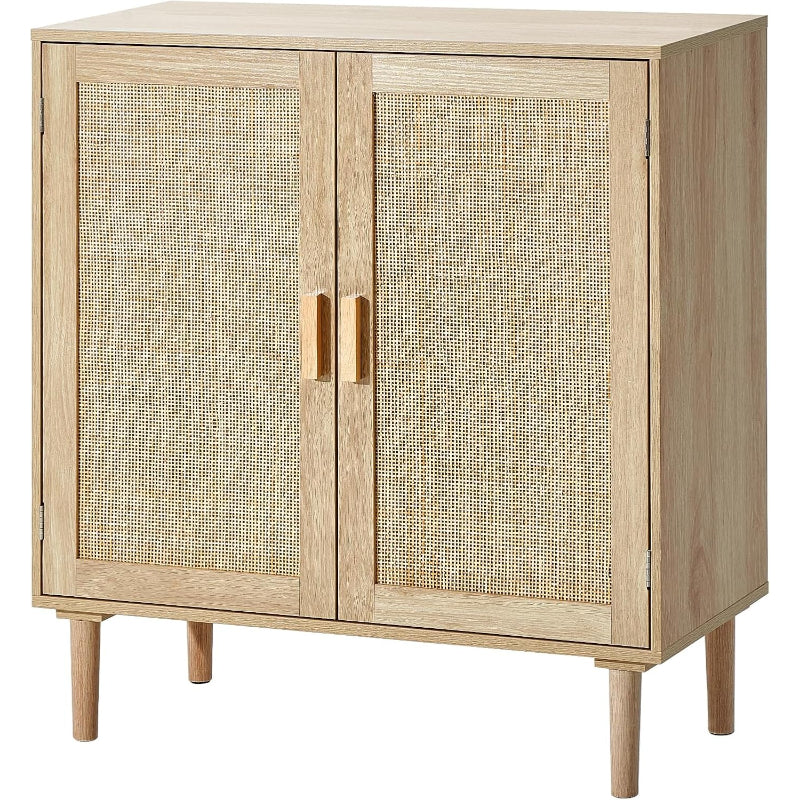 Natural 2-Door Sideboard Cabinet